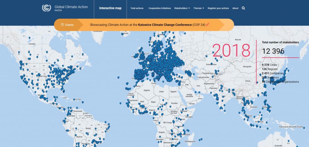 Non-State for Climate Action (NAZCA) | Climate Chance