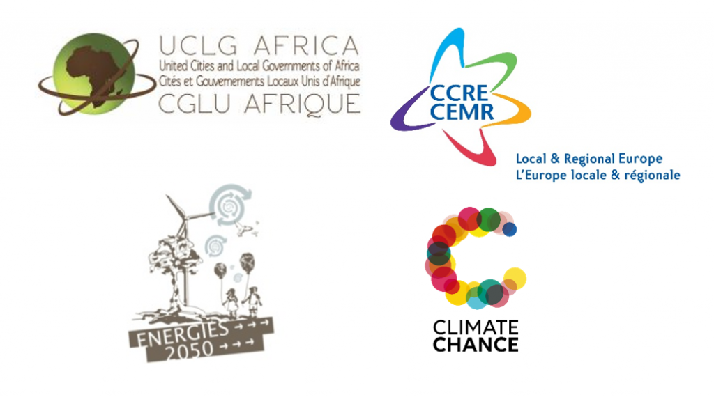 12/12, 3pm : Structuring and enhancing climate action in African cities and territories to support the implementation of Nationally Determined Contributions (NDCs)