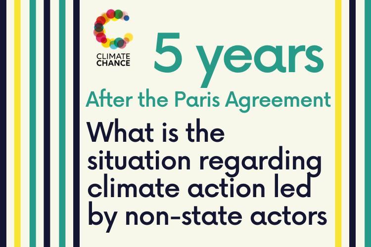 5 years after COP21, what is the situation regarding climate action led by non-state actors ?