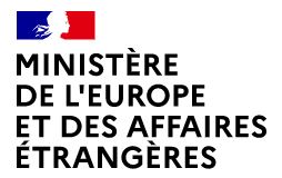 Le ministère de l'Europe et des Affaires étrangères