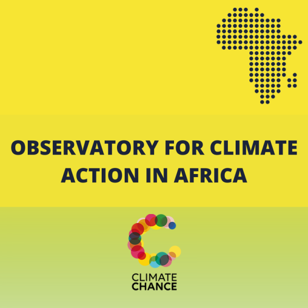 Launch of the Observatory for climate action in Africa