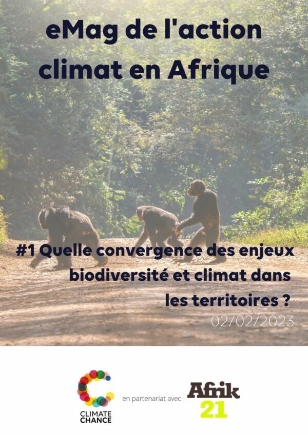 L’eMag de l’action climat en Afrique #1 Biodiversité et climat est paru !