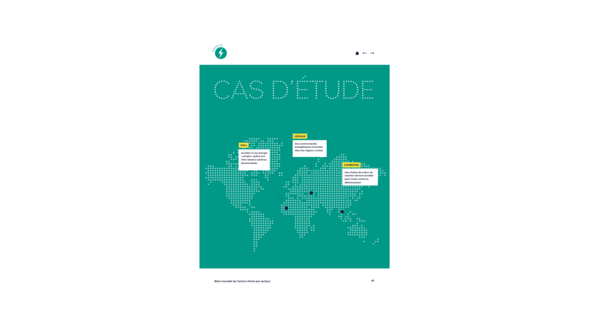 Découvrez les cas d’étude issus du Bilan mondial de l’action climat par secteur 2022