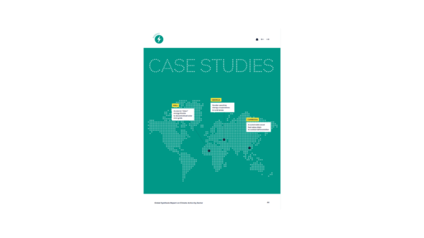 Discover the case studies from the Global Synthesis Report on Climate Action by Sector 2022