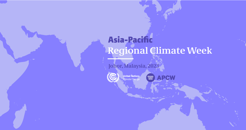 Semaine climatique Asie-Pacifique (APCW 2023)