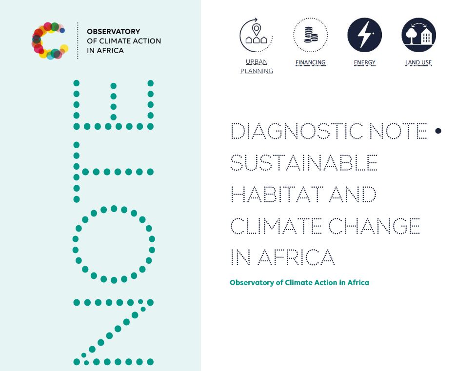 Diagnostic note “Sustainable habitat and climate change in Africa”