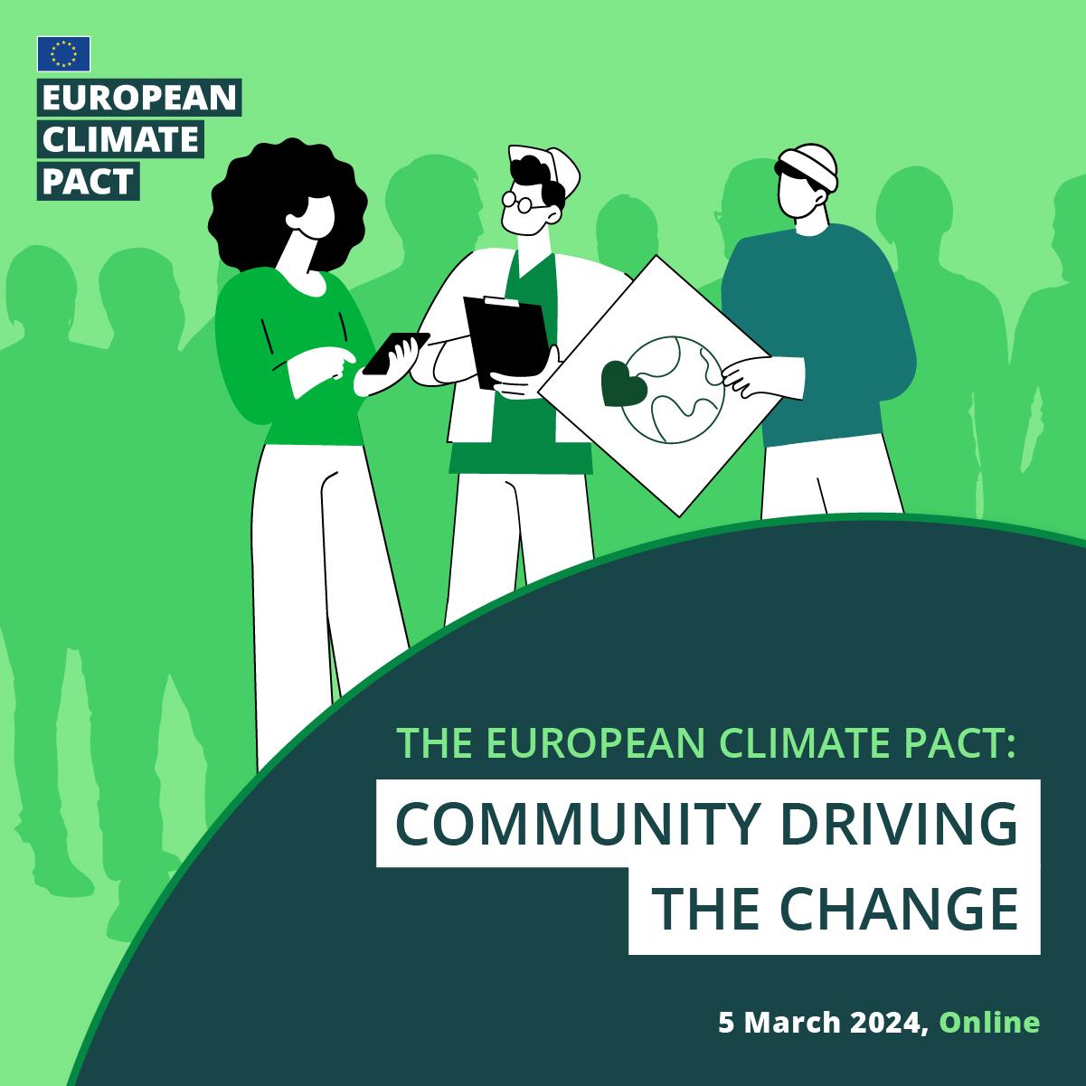 Le pacte européen pour le climat: la communauté conduit le changement
