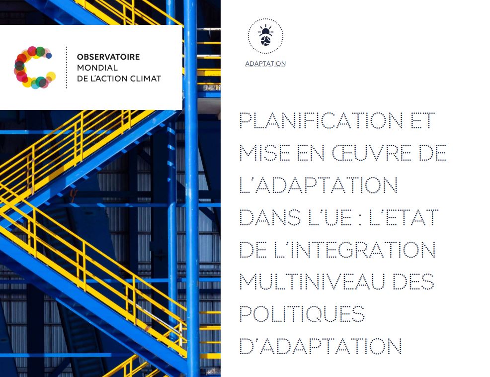 L’état de l’intégration multiniveau des politiques d’adaptation – Nouvelle étude de l’Observatoire