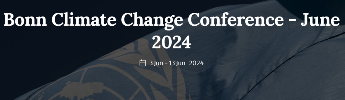 Conférence sur le changement climatique de Bonn 2024