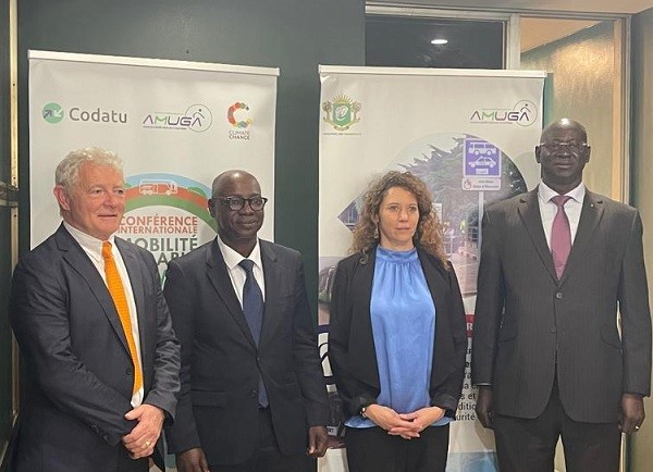 Lancement CIMDC Lancement officiel de la Conférence internationale de la mobilité durable et du climat 2026 à Abidjan, vendredi 12 décembre 2025.